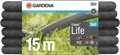 Gardena Textielslang Liano Life 15m Set + Gardena Classic Multifunctionele Broes null