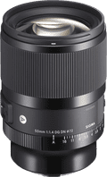 Sigma 50mm f/1.4 DG DN Art Sony bovenkant