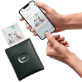 Fujifilm Instax Square Link Green product in gebruik