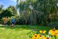 Hozelock AquaSave PRO 220 m2 product in gebruik