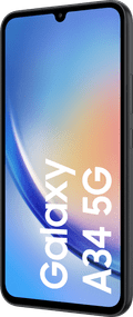 Samsung Galaxy A34 128GB Zwart 5G voorkant