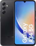 Samsung Galaxy A34 128GB Zwart 5G Main Image