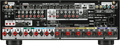 Denon AVC-X4800H Zwart achterkant