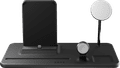 Zens 5-in-1 MagSafe Kabelloses Ladegerät 15 W mit Ständer und Watch Stand und iPad Dockingstation Schwarz null