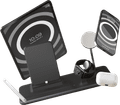 Zens 5-in-1 MagSafe Kabelloses Ladegerät 15 W mit Ständer und Watch Stand und iPad Dockingstation Schwarz null