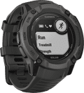 Garmin Instinct 2X Solar Graphite left side