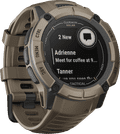 Garmin Instinct 2X Solar Tactical Edition Bruin linkerkant