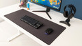 BlueBuilt Gaming Muismat XL 40 x 93 cm product in gebruik