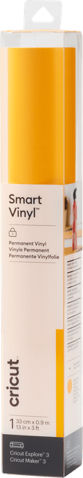 Cricut Smart Vinyl Permanent Maize 33x91cm Main Image