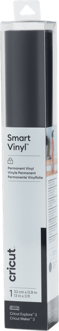 Cricut Smart Vinyl Permanent Black 33x91cm Main Image