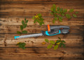 Gardena EasyCut 40/18V P4A set product in gebruik