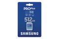 Samsung SDXC PRO Plus 512GB 180MB/s packaging
