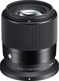 Sigma 30mm f/1.4 DC DN Contemporary Nikon Z-Mount top