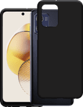 Just in Case Soft Design Motorola Moto G73 Back Cover Black null