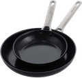 GreenPan Padova Frying Pan Set 20cm + 28cm Reserve Black Main Image