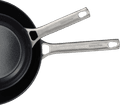 GreenPan Padova Frying Pan Set 20cm + 28cm Reserve Black top