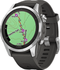 Garmin Fenix 7S Pro Solar Zilver 42mm Main Image