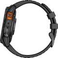 Garmin Fenix 7 Pro Solar Zwart 47mm linkerkant