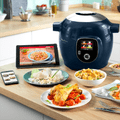 Moulinex Cookeo+ 150 Blauw product in gebruik