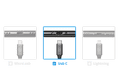BlueBuilt Usb A naar Usb C Kabel 1,5m Nylon Zwart detail