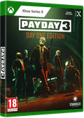 PAYDAY 3 - Day One Edition Xbox Series X packaging