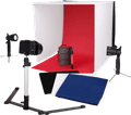 Caruba Studio Photo Portable 40x40x40 cm + Lampe LED (2x) avant