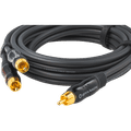 Oehlbach BOOOM! RCA to 2x RCA 2m Anthracite null