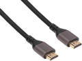 BlueBuilt HDMI Kabel 4K 120Hz / 8K 60Hz Nylon 1,5 Meter + 90° adapter null