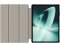 Just in Case Smart Tri-Fold OnePlus Pad Book Case Zwart voorkant