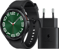 Samsung Galaxy Watch 6 Classic Zwart 47mm + Samsung Oplader Main Image
