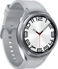 Samsung Galaxy Watch 6 Classic Zilver 47mm + Samsung Oplader linkerkant