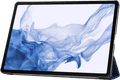 Just in Case Smart Tri-Fold Samsung Galaxy Tab S9/S9 FE/S10 FE Book Case Blue left side