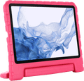 Just in Case Classic Samsung Galaxy Tab S9/S9 FE/S10 FE Kids Cover Roze linkerkant
