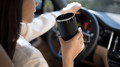 Ember Travel Mug 355ml Black product in use