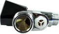 Scanpart Hose Connection Tap Black left side