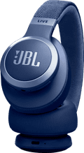 JBL Live 770NC Blauw + BlueBuilt Quick Charge Oplader met Us rechterkant