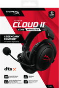 HyperX Cloud II Core Wireless Gaming Headset - Black null