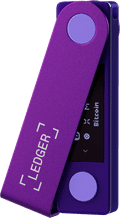 Ledger Nano X Paars Amethist Main Image