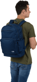 Case Logic Query Laptop Backpack - Dark Blue product in use
