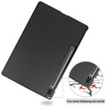 Just in Case Tri-Fold Samsung Galaxy Tab S10 Plus / S9 Plus / S9 FE Plus Book Case Black null