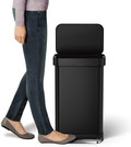 Simplehuman Trash Can Liner Pocket 45L Black product in use