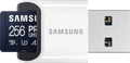Samsung microSDXC PRO Ultimate 256GB 130MB/s + USB Reader null