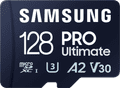 Samsung PRO Ultimate 128 GB (2023) microSDXC + USB lezer voorkant