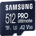 Samsung PRO Ultimate 512 GB (2023) microSDXC + USB lezer linkerkant