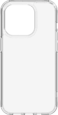 BlueBuilt Protective Back Cover iPhone 15 Pro Transparant achterkant