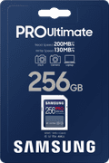 Samsung PRO Ultimate 256GB (2023) SDXC packaging