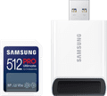 Samsung SDXC PRO Ultimate 512GB 130MB/s + USB Reader Main Image