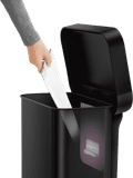 Simplehuman Trash Can Liner Pocket 45L Black product in use