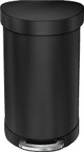 Simplehuman Trash Can Liner Pocket Semi Round 45L Black Main Image