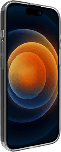 BlueBuilt iPhone 15 Back Cover Transparant voorkant